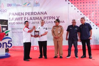 Gubernur Riau Dianugerahi Bapak Petani Plasma Riau
