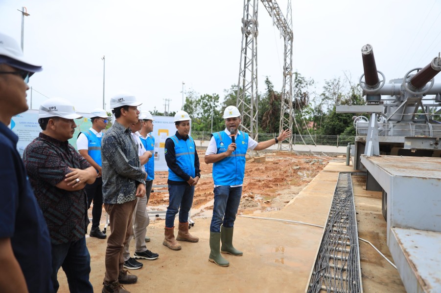 Solusi Cepat untuk Kelistrikan, PLN Bangun GI Mobile Kapasitas 1x20 MVA di Rokan Hulu
