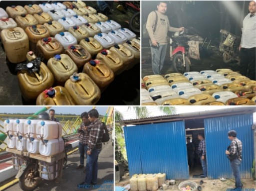 Bisnis Jual Beli BBM Bersubsidi, Warga Ini Diciduk Polres Rohil