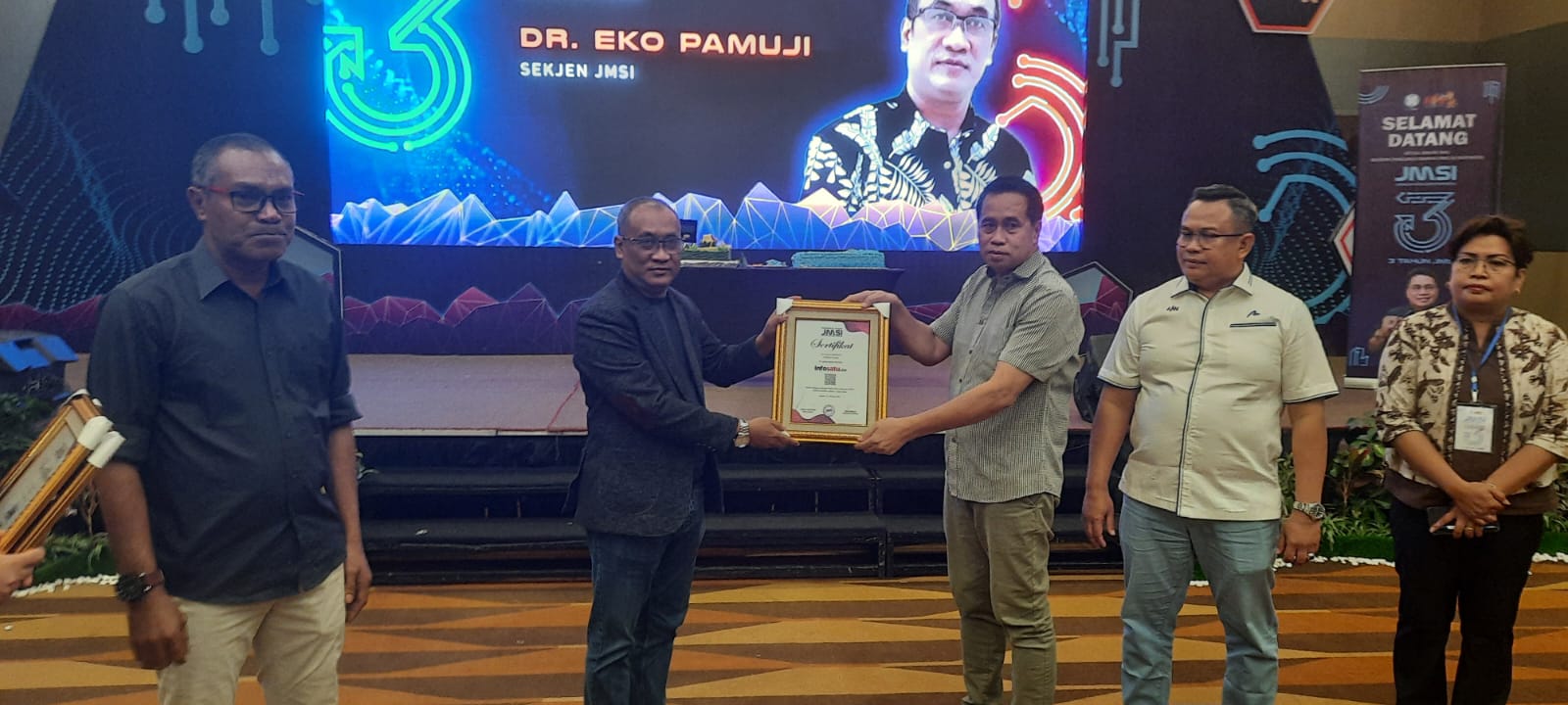 HUT ke 3 Tahun JMSI, Luncurkan Sertifikat dan Barcode Bagi Setiap Media Online