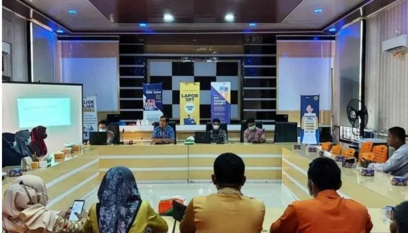 Tingkatkan Pemahaman Pajak, KP2KP Bagansiapiapi Edukasi Bendahara Desa