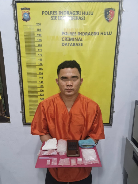 Mantan Satpam Beralih Jadi Pengedar Sabu, Diciduk Polsek Batang Cenaku