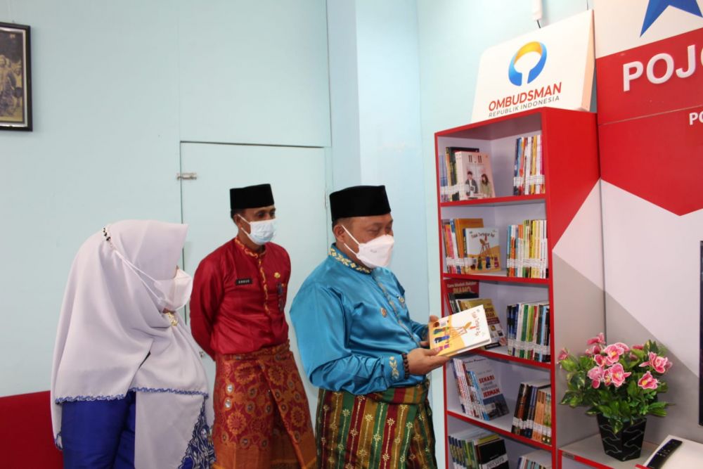 Dukung Program Pustaka Nasional, Bupati Kampar Resmikan Pondok Baca Digital