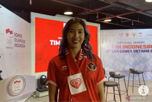 Emilia bangga jadi atlet putri pertama pembawa bendera dalam SEA Games