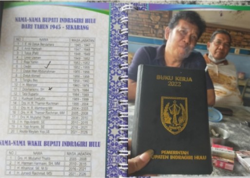 Gawat, Buku Kerja Pemda Inhu 2022 Mencatat Sejarah Dengan Menghilangkan Sejarah