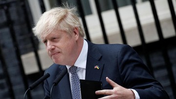 Bursa Saham Inggris Menghijau setelah Boris Johnson Mundur