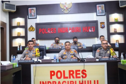 Fokus Bahas Konflik Sosial, Polres Inhu Kembali Gelar Rapat Internal