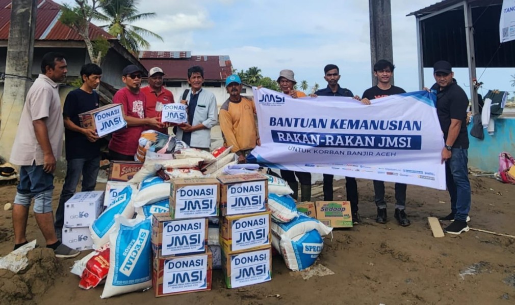 JMSI Peduli Korban Banjir Bandang di Aceh