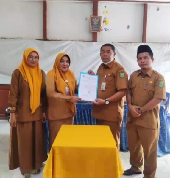 Sertijab Plt Kepala SDN 005 Desa Sungai Raya, Komitmen Baru Tingkatkan Mutu Pendidikan