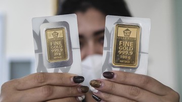 Harga Emas Antam Hari Ini 12 April, Naik ke Rp997 Ribu per Gram