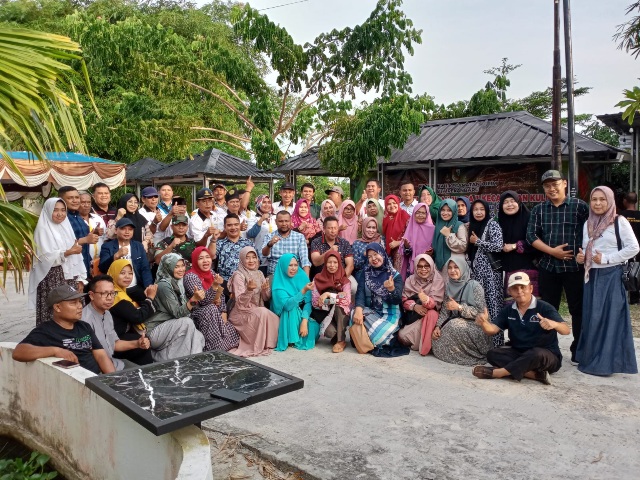 Juara Lampu Colok Provinsi Riau, Kecamatan Kulim Syukuran Bersama