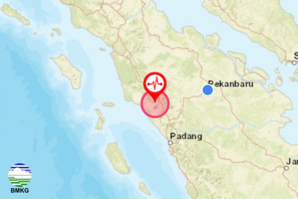 Gempa di Pasaman Barat, Getaran Dirasakan Warga Pekanbaru