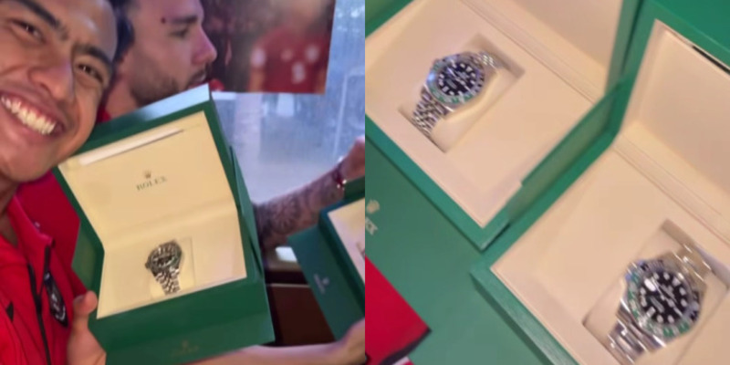 Jam Rolex untuk Pemain Timnas Dibeli Prabowo Pakai Dana Pribadi