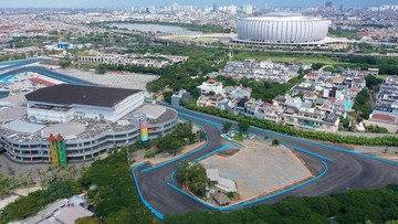 Pawai Formula E Jakarta Digelar di Monas 2 Juni
