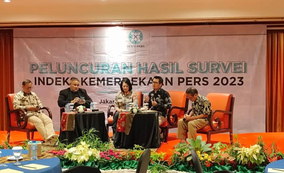 Dewan Pers: Indeks Kebebasan Pers 2023 Menurun