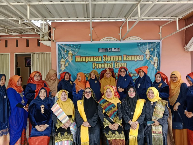Sederhana Namun Bermakna, Halal bi Halal Himpunan Kampar Riau Tampilkan Adat dan Tradisi Daerah
