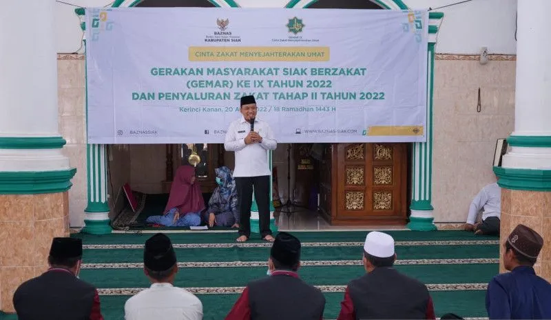 Wabup Siak: Amil Zakat Sebuah Pekerjaan yang Mulia
