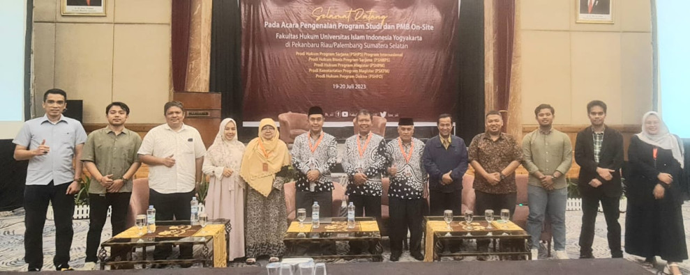 Sosialisasi PMB, Pertama UII Buka Kuliah Hybrid S2 dan S3 di Riau