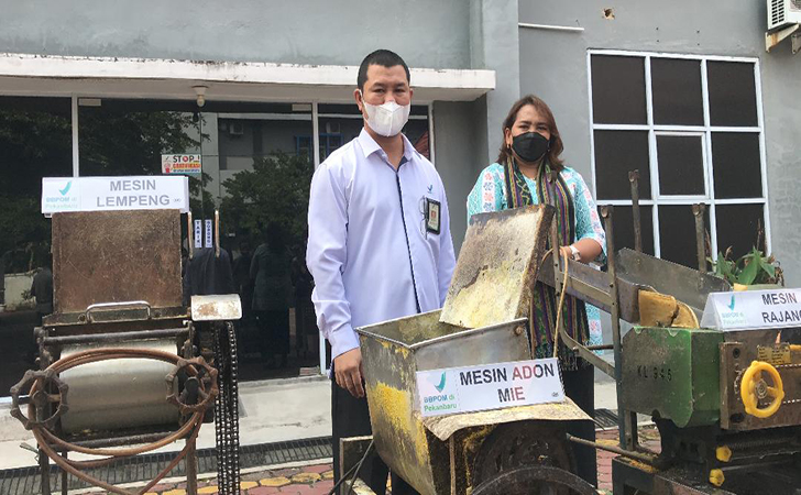 Waduh, BPOM Pekanbaru Gerebek Pabrik Pengolahan Mie Berformalin Dan Boraks