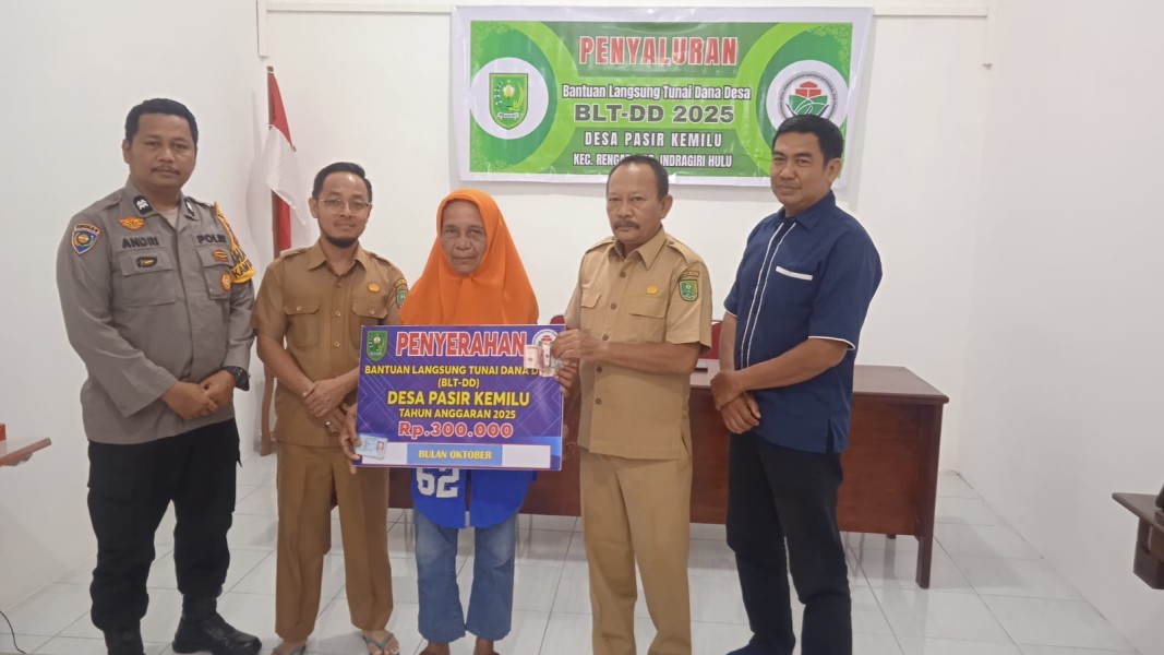 Pemdes Pasir Kemilu Realisasikan Penyaluran BLT-DD, Fokus Tingkatkan Kesejahteraan Warga