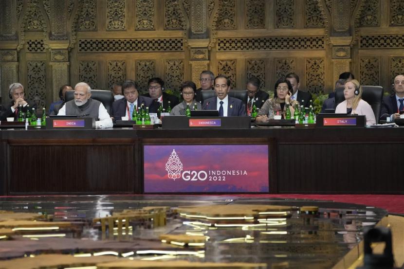 Jokowi Resmi Buka KTT G20 Bali