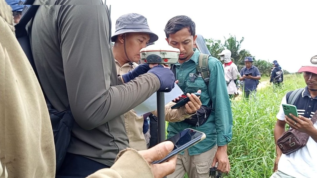Pengukuran Koordinat Dimulai, Konflik Lahan Petani dengan PT SBP Masuki Tahap Inventarisasi