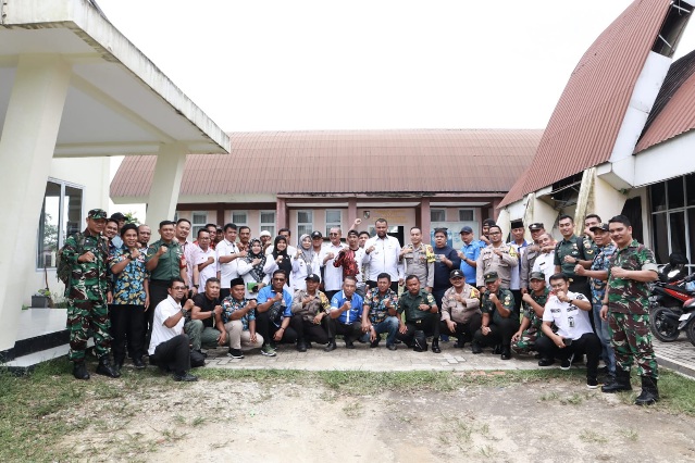 Bangun Posko Bersama, Camat Kulim Raja Faisal Rangkul OKP dan Ormas Dukung Program Kecamatan