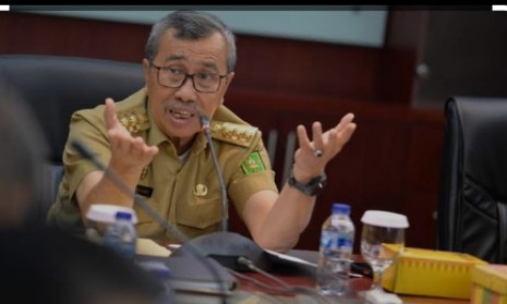 Gubernur Riau Kirim Surat Pengunduran Diri, DPRD Agendakan Paripurna