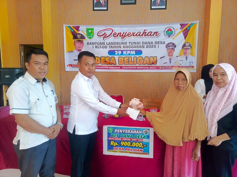 Desa Beligan Salurkan BLT untuk 29 KPM, Kades Targetkan Penambahan Penerima