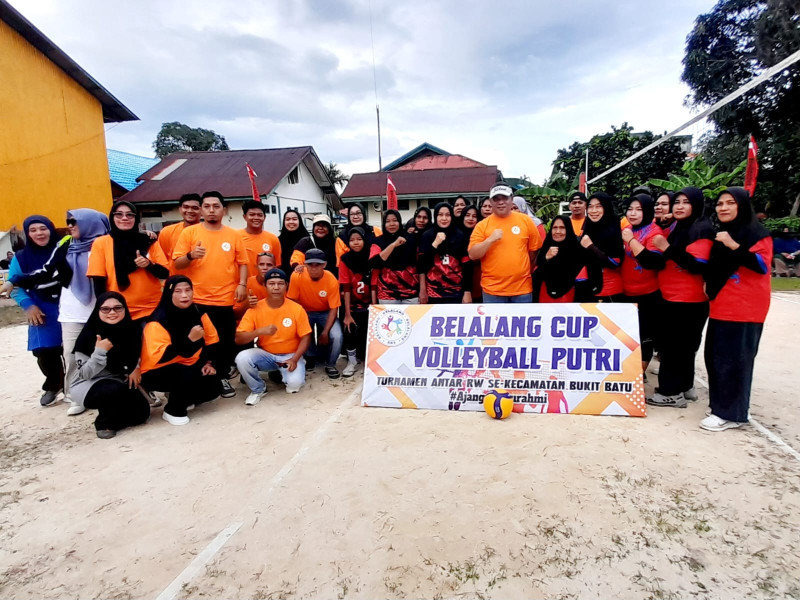 Haji Rafee Buka Turnamen Belalang Cup Volley Ball Putri Tahun 2024