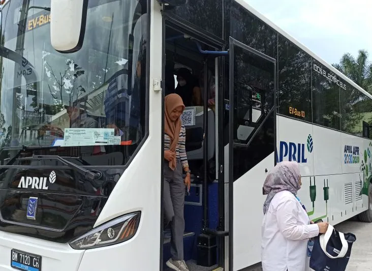 RAPP perkenalkan Keunggulan Bus Listrik