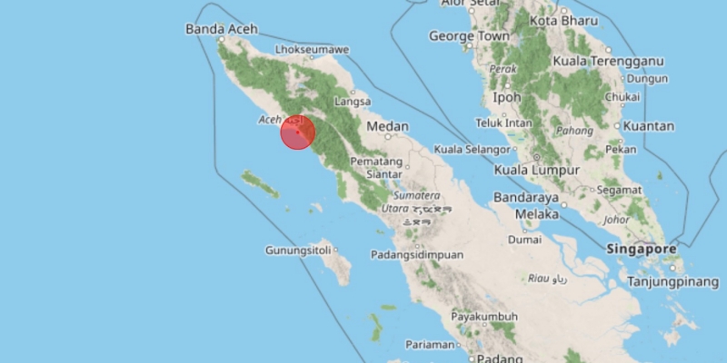 Aceh Diguncang Gempa Magnitudo 6,5, Terasa Sampai Nias Selatan