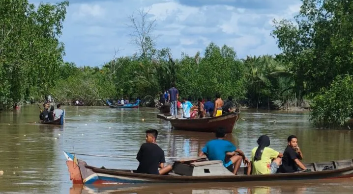Sedang Mencuci Pompong, Sulaiman Tewas diterkam Buaya