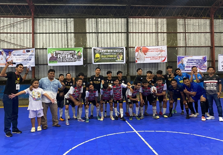 Dodi Nefeldi Tutup Turnamen Futsal Fatur Cutmaya Cup tahun 2023 Rengat