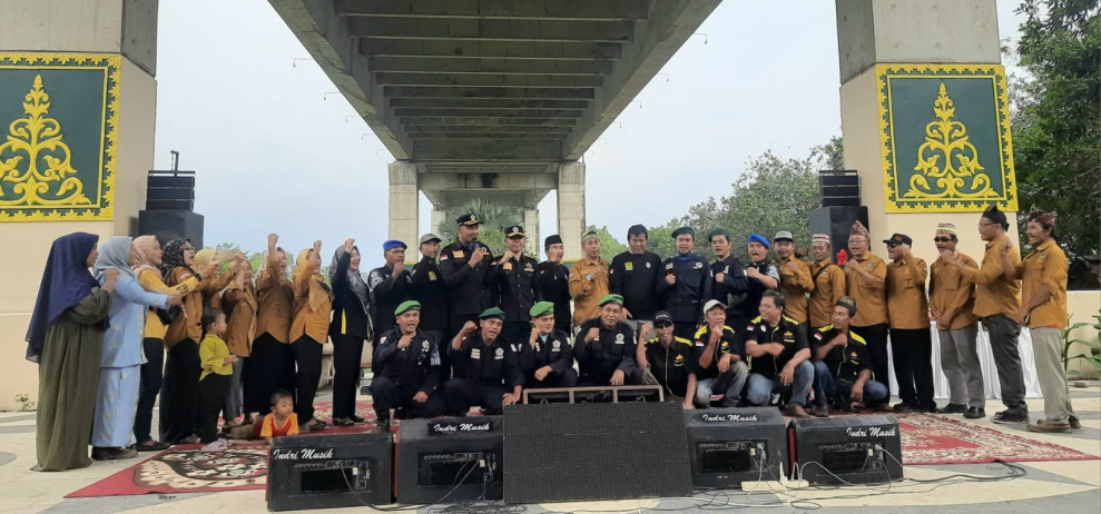 Permas Lampri bersama Paguyuban dan Ormas Siak Deklarasi Dukung Afni-Syamsurizal