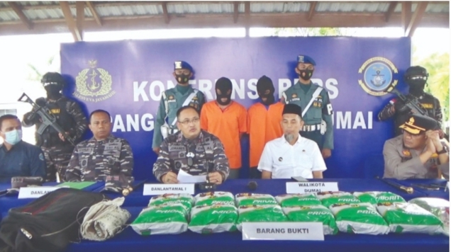 AL Gagalkan Penyelundupan 14 Kilo Sabu