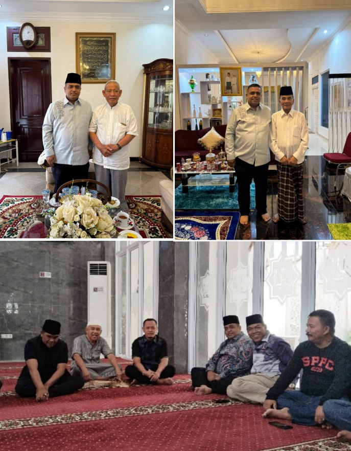 HM Nasir Sowan ke Mantan Gubri Minta Nasihat dan Tunjuk Ajar