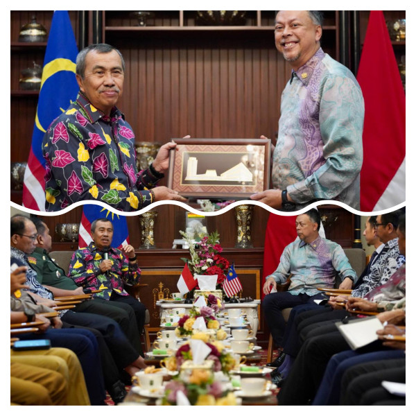 Dikunjungi Dubes Malaysia, Ini Harapan Gubernur Riau Syamsuar