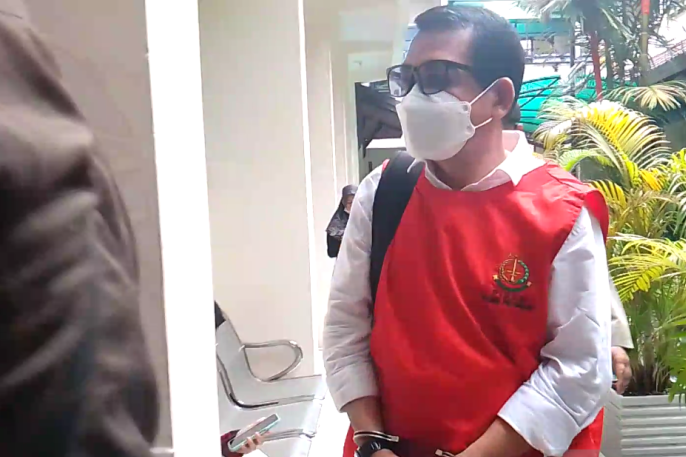 Dekan Nonaktif UNRI dituntut Tiga Tahun Penjara