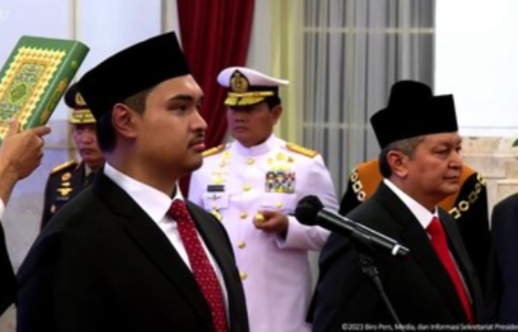 Dito Ariotedjo Klaim Menteri Termuda dalam Sejarah RI