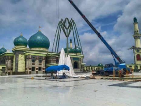 Ditreskrimsus Polda Riau Telah Periksa Empat Orang Terkait Dugaan Korupsi Payung Elektrik Masjid Raya Annur Pekanbaru