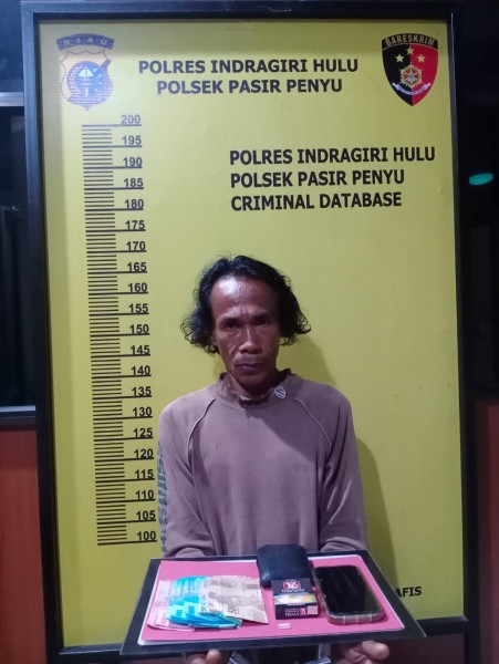Warung Pinggir Jalan Jadi Markas Sabu, Polres Inhu Ringkus Pengedar di Air Molek