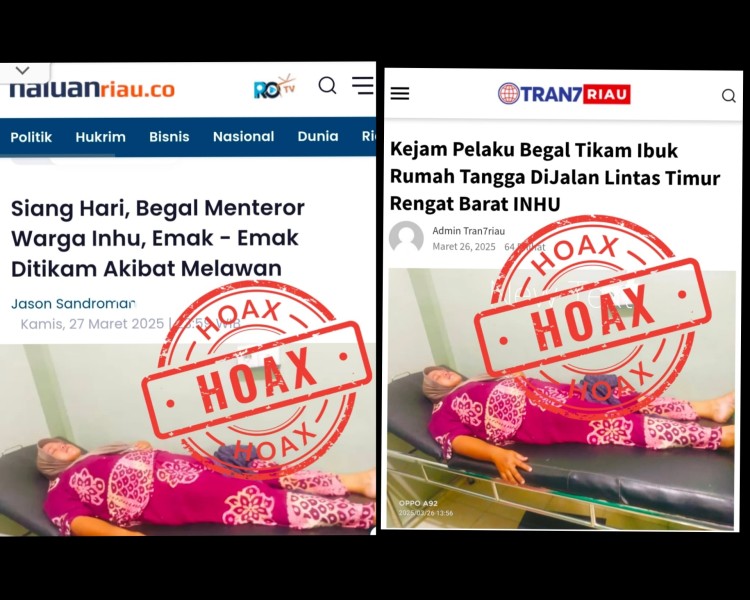 Begal Palsu di Inhu: IRT Sebarkan Hoax, Polisi Ungkap Rekayasa Kasus