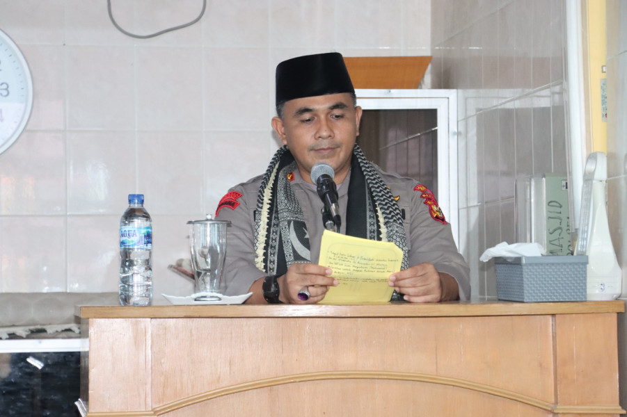 Dihadiri Kapolres, Peringatan Maulid Nabi di Masjid Ikhsan Ar-Rahman Khidmat