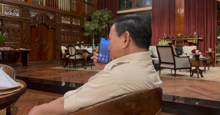 Silaturahim Idulfitri 1446 H, Presiden Prabowo Telepon Pemimpin Negara Sahabat