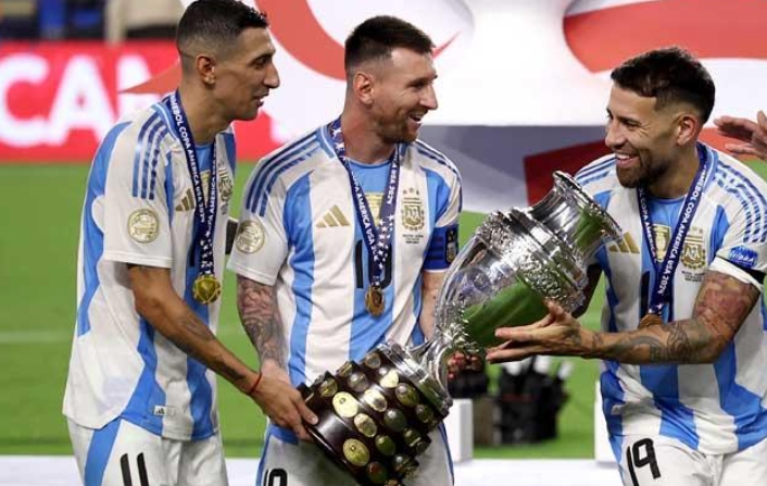 Lionel Messi Menangis lalu Tertawa saat Timnas Argentina Juarai Copa America 2024