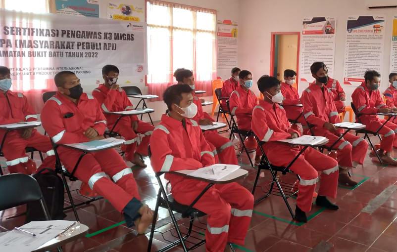 Ciptakan MPA Kompeten, Pertamina Gelar Sertifikasi Pengawasa K3 Migas