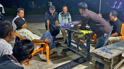 Nobar Pidato Politik Ketum AHY se-Riau, di Pekanbaru Demokrat Gelar di Okura