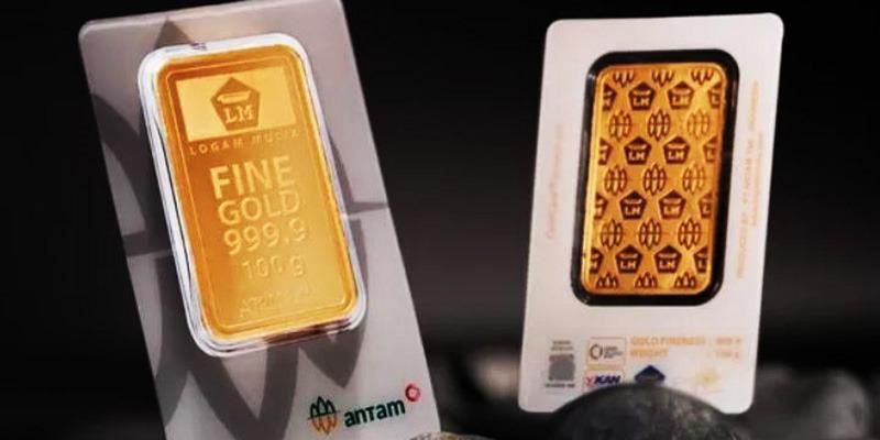 Harga Emas Antam Kembali Melonjak Jelang Akhir Pekan