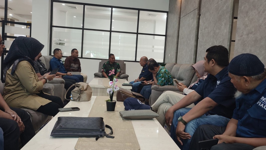 Audiensi dengan Pangdam XIX/Tuanku Tambusai, JMSI Riau Siap Berkolaborasi